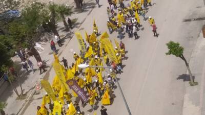 Emek, adalet ve dayanışma için yürüyen Hataylılar, 1 Mayıs’ta meydanları