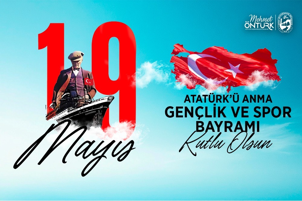 Hatay Büyükşehir Belediye Başkanı Mehmet Öntürk, 19 Mayıs Atatürk’ü Anma,