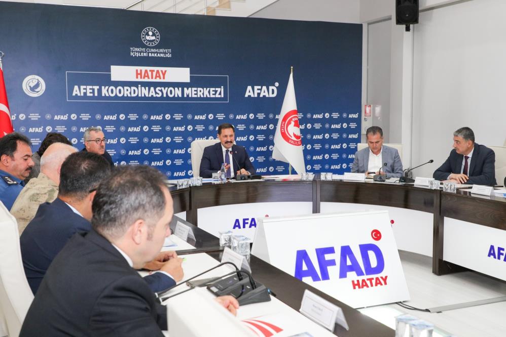 Hatay Valisi Mustafa Masatlı’nın öncülüğünde düzenlenen İl Hayvanları Koruma Kurulu