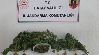 Hatay İl Jandarma Komutanlığı ekipleri, Nisan ayında gerçekleştirdiği operasyonlarla uyuşturucu