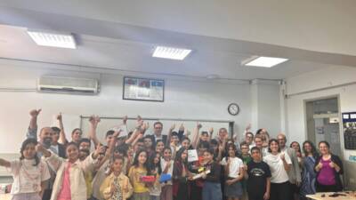 Hatay’ın Defne ilçesindeki öğrenciler, YGA ve Twin Science iş birliğiyle