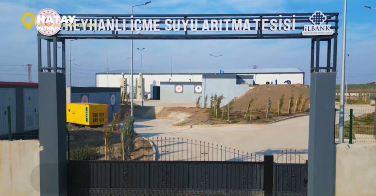 6 Şubat depremlerinden etkilenen Hatay’ın Reyhanlı ilçesinde temiz ve sağlıklı