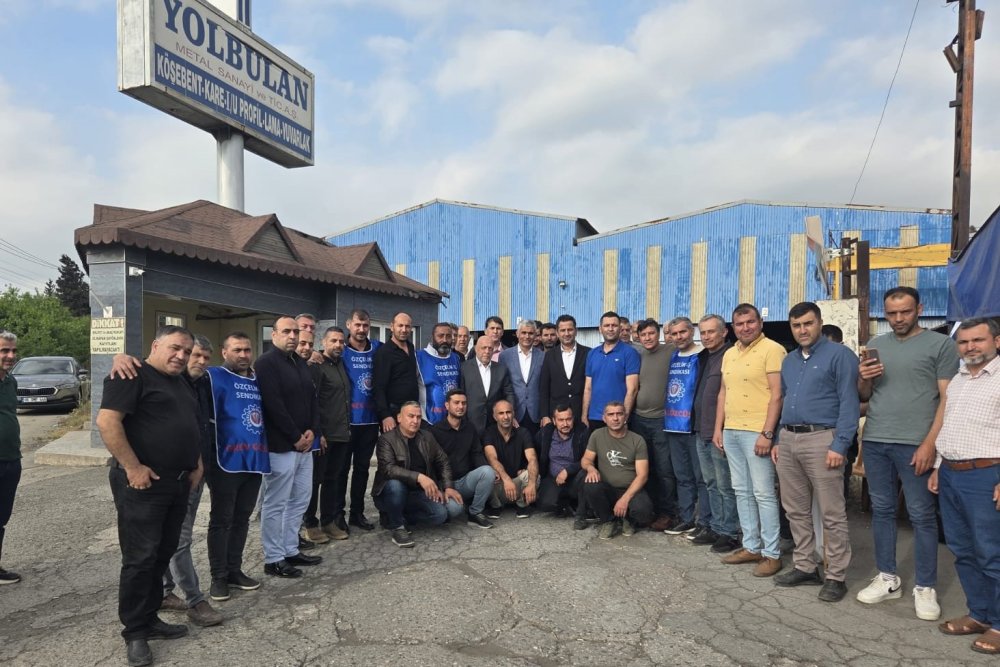 İskenderun’da Özçelik-İş Sendikası’nın Yolbulan fabrikasında sürdürdüğü grev 321. gününe girerken,