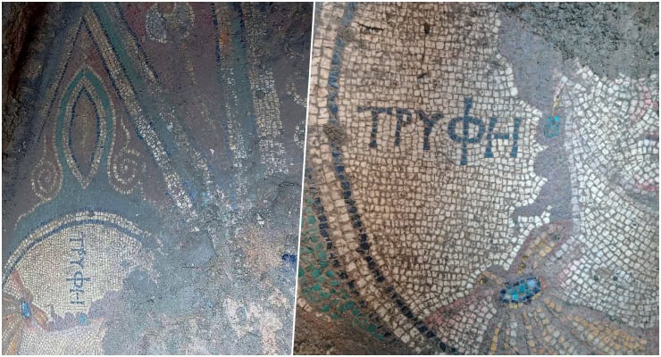 Tokat’ın Zile ilçesinde bir evin bahçesinde kaçak kazı yapan baba