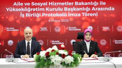 Aile ve Sosyal Hizmetler Bakanlığı ile Yükseköğretim Kurulu (YÖK) arasında