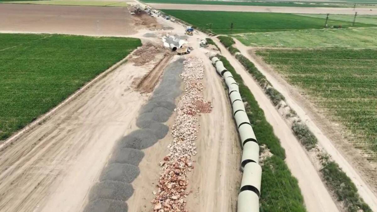 Hatay’da tarımsal üretimin kalbi olan Amik Ovası, modern sulama teknolojileriyle