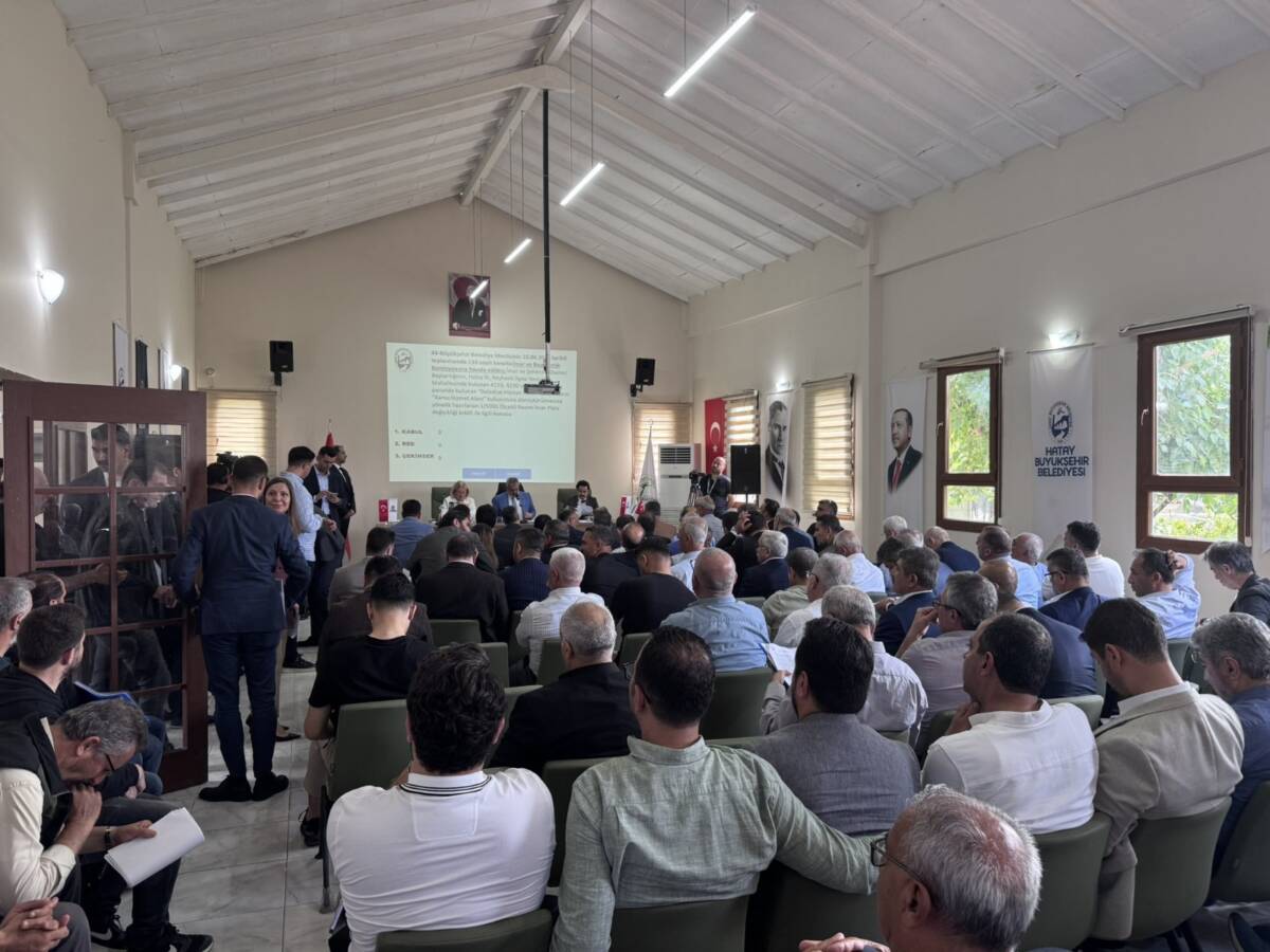 Hatay Büyükşehir Belediyesi (HBB) Mayıs ayı meclis toplantısında önemli bir