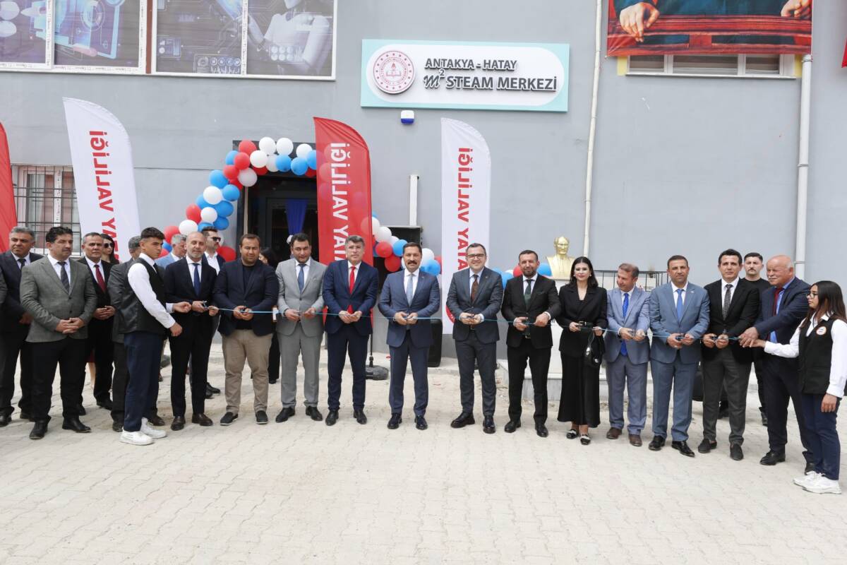Hatay’da eğitimde dönüşümün yeni adresi olacak M² STEAM Merkezi, Antakya’da