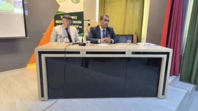 Antakya’da göreve yeni başlayan öğretmenler için düzenlenen ilk toplantı, İlçe