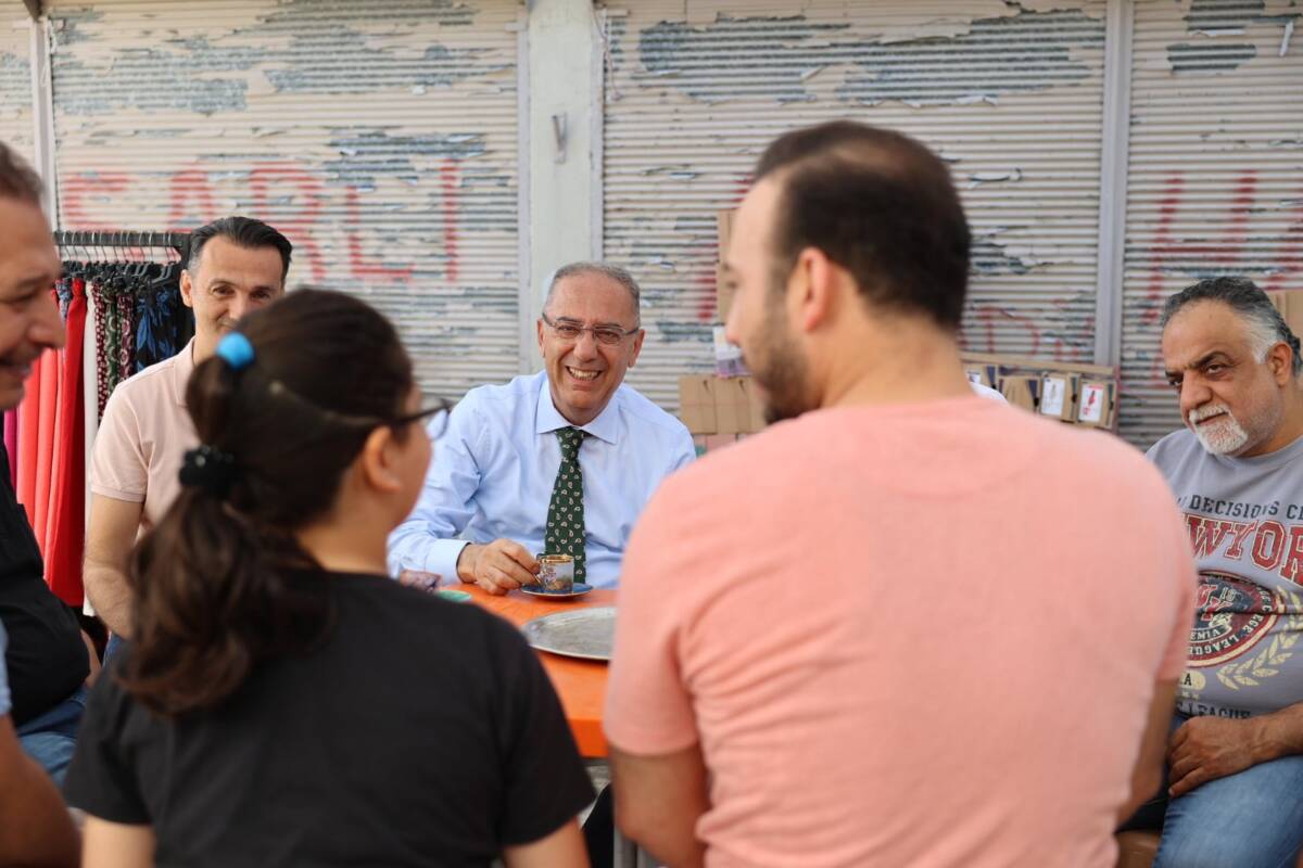 Antakya Belediye Başkanı İbrahim Naci Yapar ve AK Parti İl