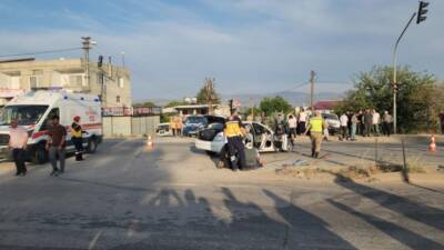 Hatay’ın Hassa ilçesinde Gaziantep – Hatay yolu üzerindeki Küreci kavşağında