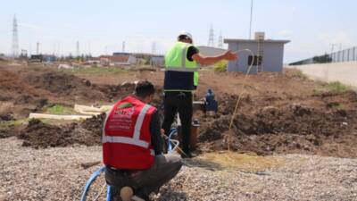 Hatay Büyükşehir Belediyesi’ne bağlı HATSU, yaz aylarında su sıkıntısı yaşanmaması