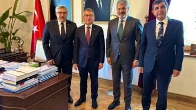 Hatay siyasetinin önemli üç ismi, Ankara’da üst düzey siyasi ve