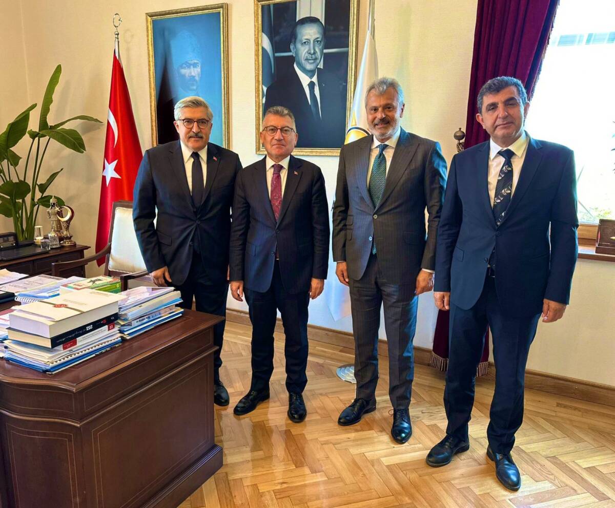 Hatay siyasetinin önemli üç ismi, Ankara’da üst düzey siyasi ve