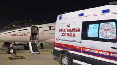 Hatay İl Ambulans Servisi, bir kez daha zamanla yarışarak ağır
