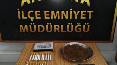 Hatay Emniyet Müdürlüğü ekipleri, uyuşturucu imal ve ticaretine yönelik yürüttükleri
