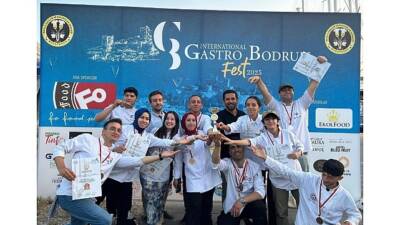 İskenderun Teknik Üniversitesi Gastronomi ve Mutfak Sanatları Bölümü öğrencileri, Bodrum’da