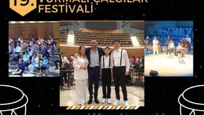 Hatay’ın Erzin ilçesindeki Şükrüpaşa Ortaokulu öğrencileri Sami Eymen Karademir ve