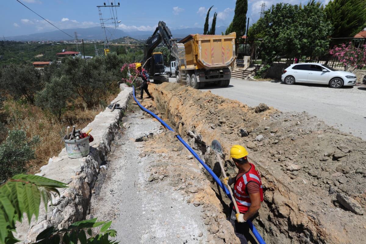 Hatay Büyükşehir Belediyesi (HBB), Defne ilçesine bağlı Bahçeköy Mahallesi’nde içme