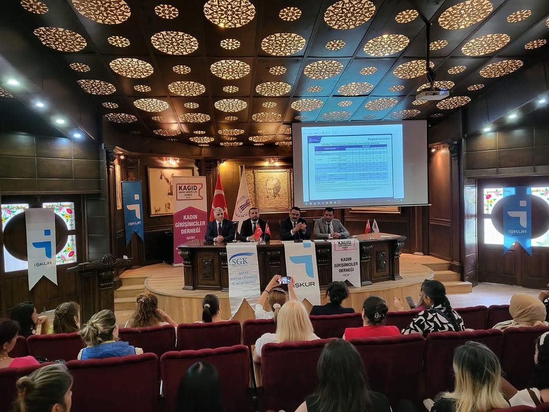 Hatay’da kadın girişimcilerin ekonomik ve toplumsal hayattaki rolünü güçlendirmek amacıyla