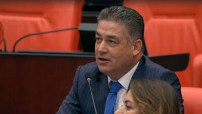 CHP Hatay Milletvekili Servet Mullaoğlu, Türkiye Büyük Millet Meclisi’nde yaptığı