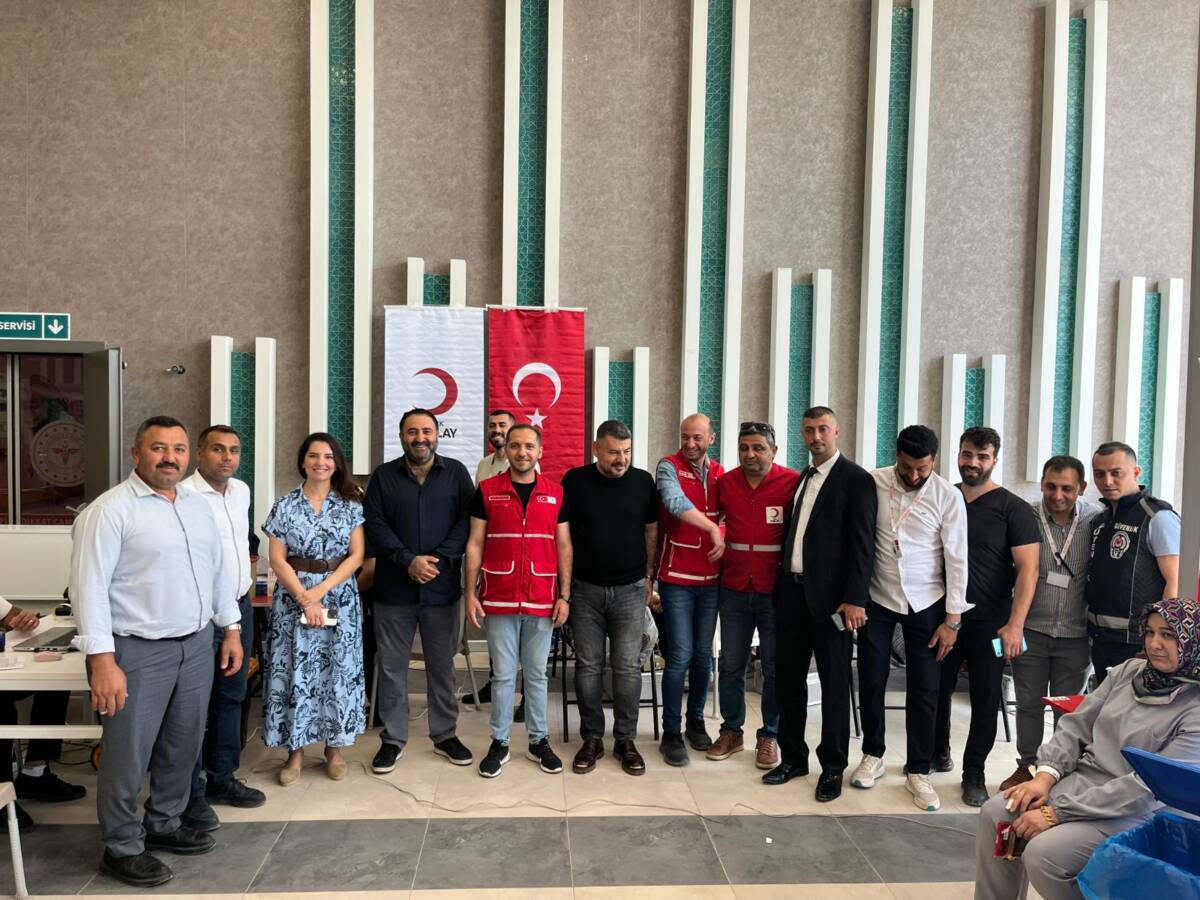 Kızılay iş birliğiyle düzenlenen organizasyon, kan stoklarına destek oldu; hastane