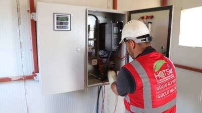 Hatay Büyükşehir Belediyesi (HBB), içme ve kullanma suyunun vatandaşlara aralıksız