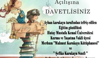 Hatay’ın Samandağ ilçesine bağlı Küçük Karaçay Mahallesi’nde anlamlı bir eğitim
