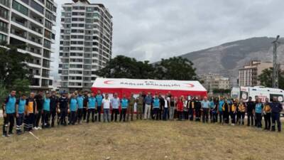 Hatay’da olası afet ve acil durumlara karşı hazırlık kapsamında önemli