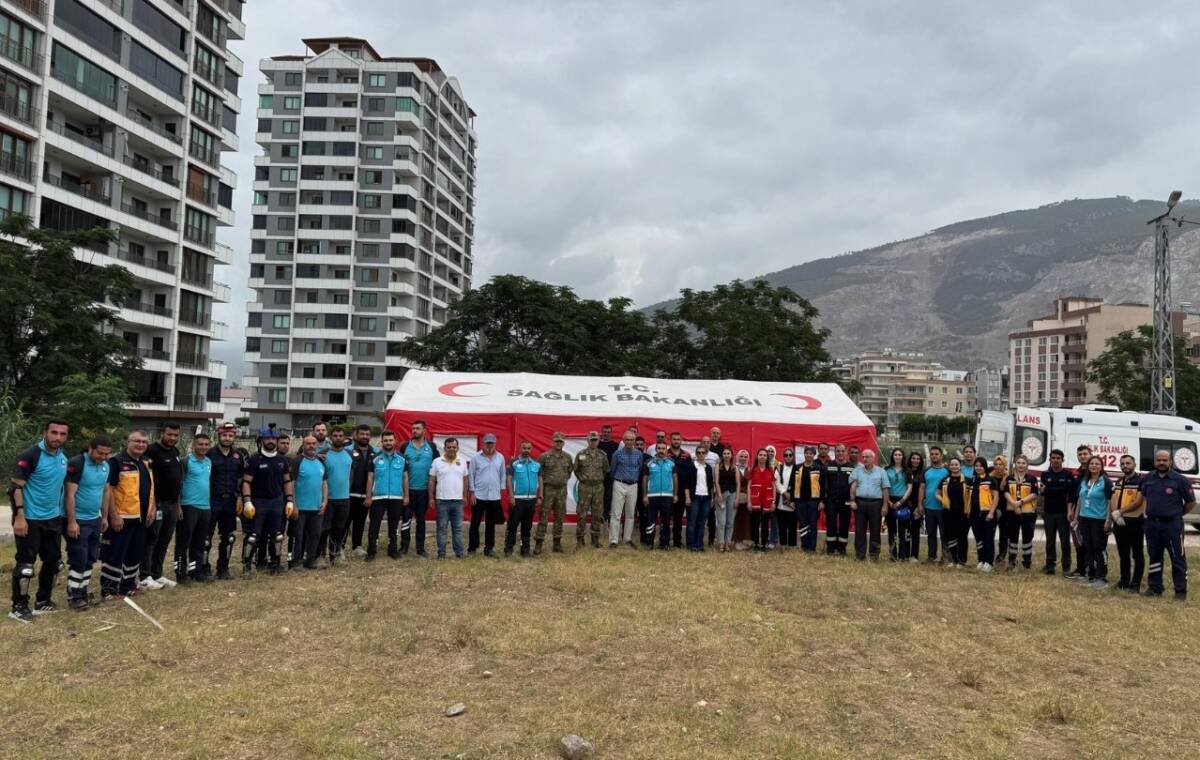 Hatay’da olası afet ve acil durumlara karşı hazırlık kapsamında önemli