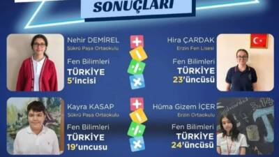 Erzin ilçesi eğitim alanında önemli bir başarıya imza attı. Uluslararası