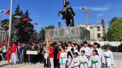 Gazi Mustafa Kemal Atatürk’ün Samsun’da yaktığı kurtuluş meşalesinin 106. yılında,