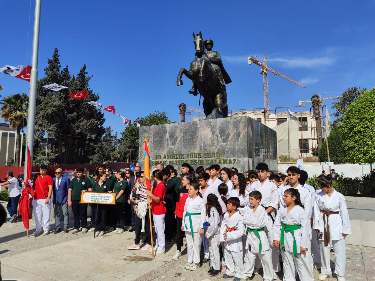 Gazi Mustafa Kemal Atatürk’ün Samsun’da yaktığı kurtuluş meşalesinin 106. yılında,