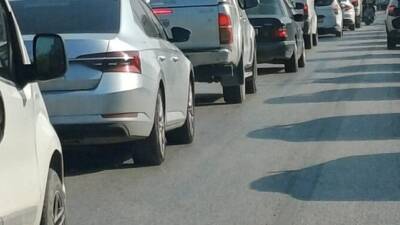 Hatay’ın en yoğun yaşam alanlarından Antakya ve Defne ilçelerinde trafik