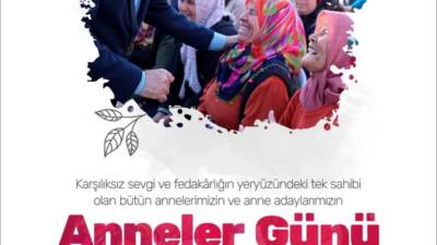 Antakya Belediye Başkanı İbrahim Naci Yapar, Anneler Günü dolayısıyla yayımladığı