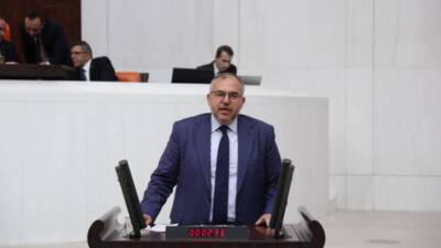 Hatay Milletvekili Doç. Dr. Necmettin Çalışkan, TBMM Genel Kurulu’nda yaptığı