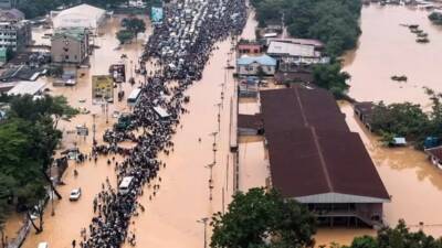 Güney Kivu Eyaleti’nde şiddetli yağışların ardından Tanganyika Gölü ve çevresindeki