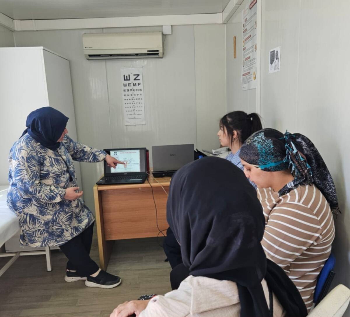 İskenderun İlçe Sağlık Müdürlüğü, gebelik sürecinde anne adaylarını bilinçlendirmek ve