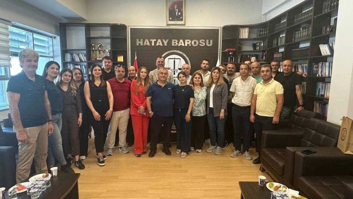 Hatay Barosu’nda görev yapan personel, 6331 Sayılı İş Sağlığı ve