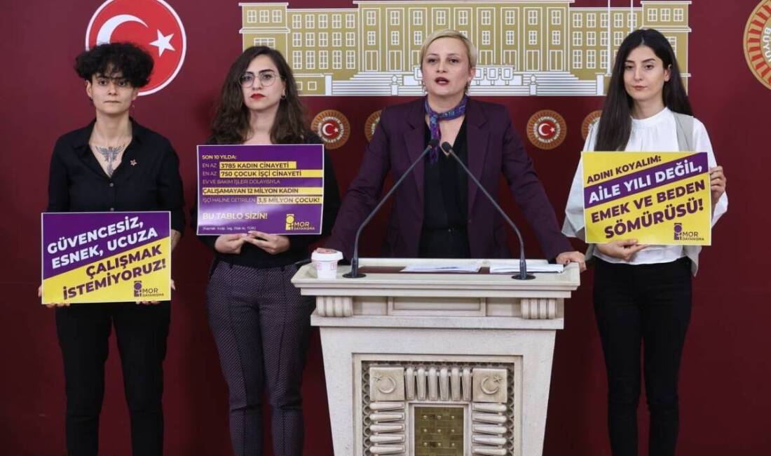 Mor Dayanışma, DEM Parti Mersin Milletvekili Perihan Koca’nın ev sahipliğinde