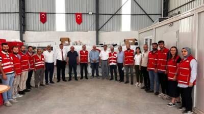 Kızılay Hatay Şube Başkanı Hüseyin Kimyonoğlu’nun ev sahipliğinde, Mayıs Ayı