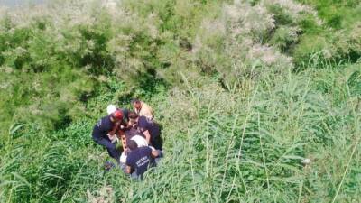 Hatay’ın Antakya ilçesine bağlı Güzelburç Mahallesi’nde meydana gelen kazada, bir