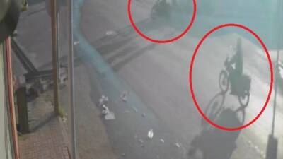 Hatay’ın Reyhanlı ilçesi Cumhuriyet Mahallesi’nde meydana gelen motosiklet kazasında 72