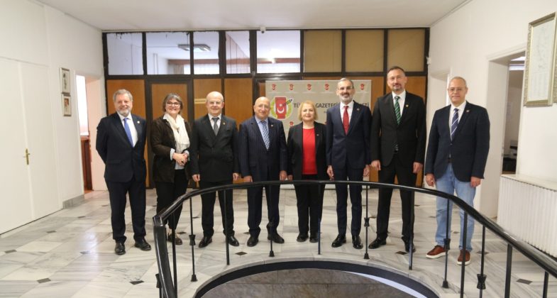 Türkiye Gazeteciler Cemiyeti’nin yeni Yönetim Kurulu, 2 Mayıs 2025 tarihinde