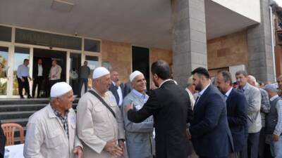 Hatay’ın Yayladağı ilçesinde hac farizasını yerine getirmek üzere yola çıkan