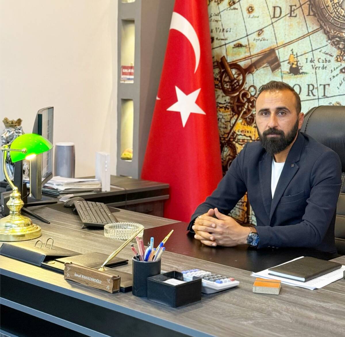 Tüm Anadolu Gazeteciler Derneği Hatay Şube Başkanı İsmail Ramazanoğlu, Kurban