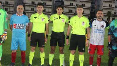 Hatay’da düzenlenen Kurumlar Arası Futbol Turnuvası Erhan Aksay'da önceki gün