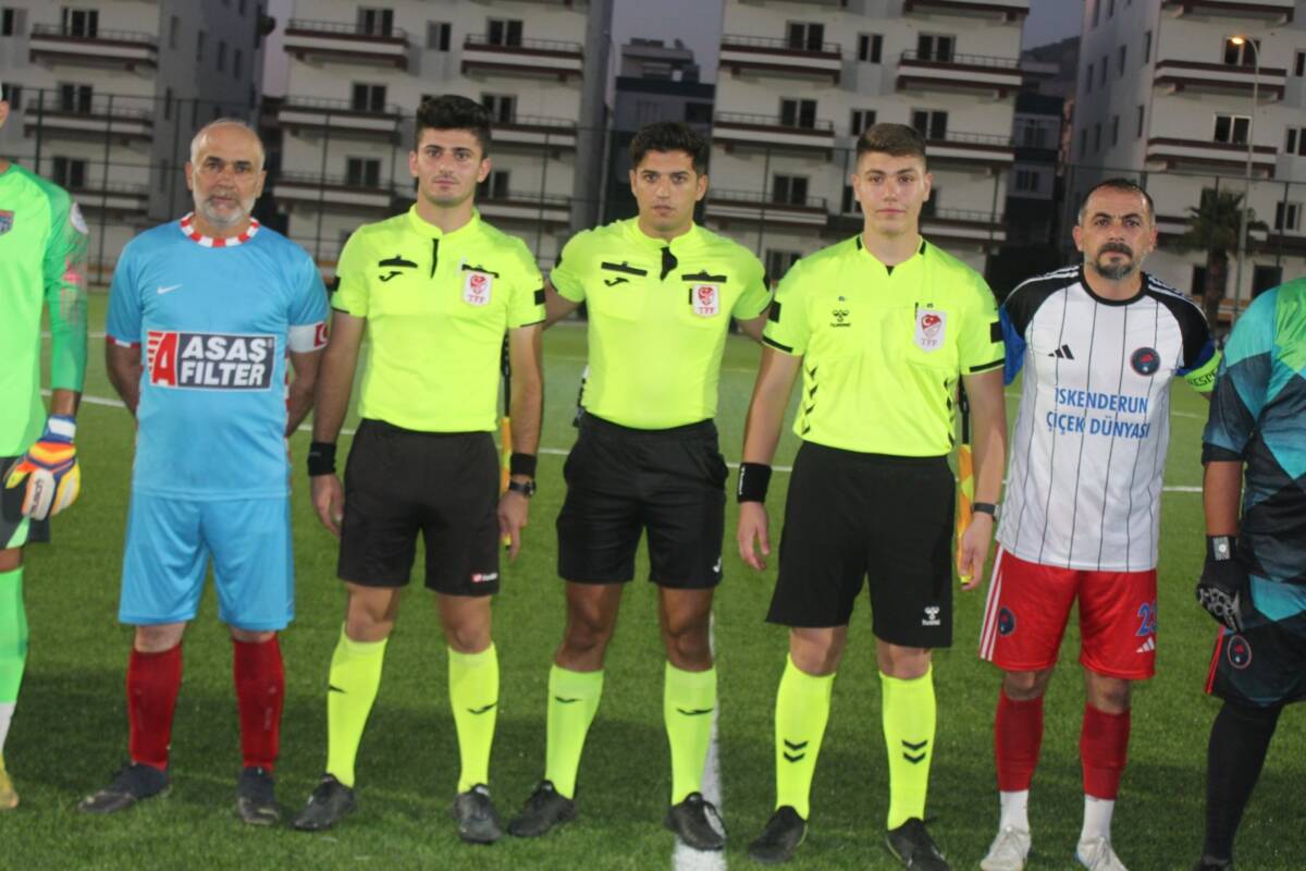 Hatay’da düzenlenen Kurumlar Arası Futbol Turnuvası Erhan Aksay'da önceki gün