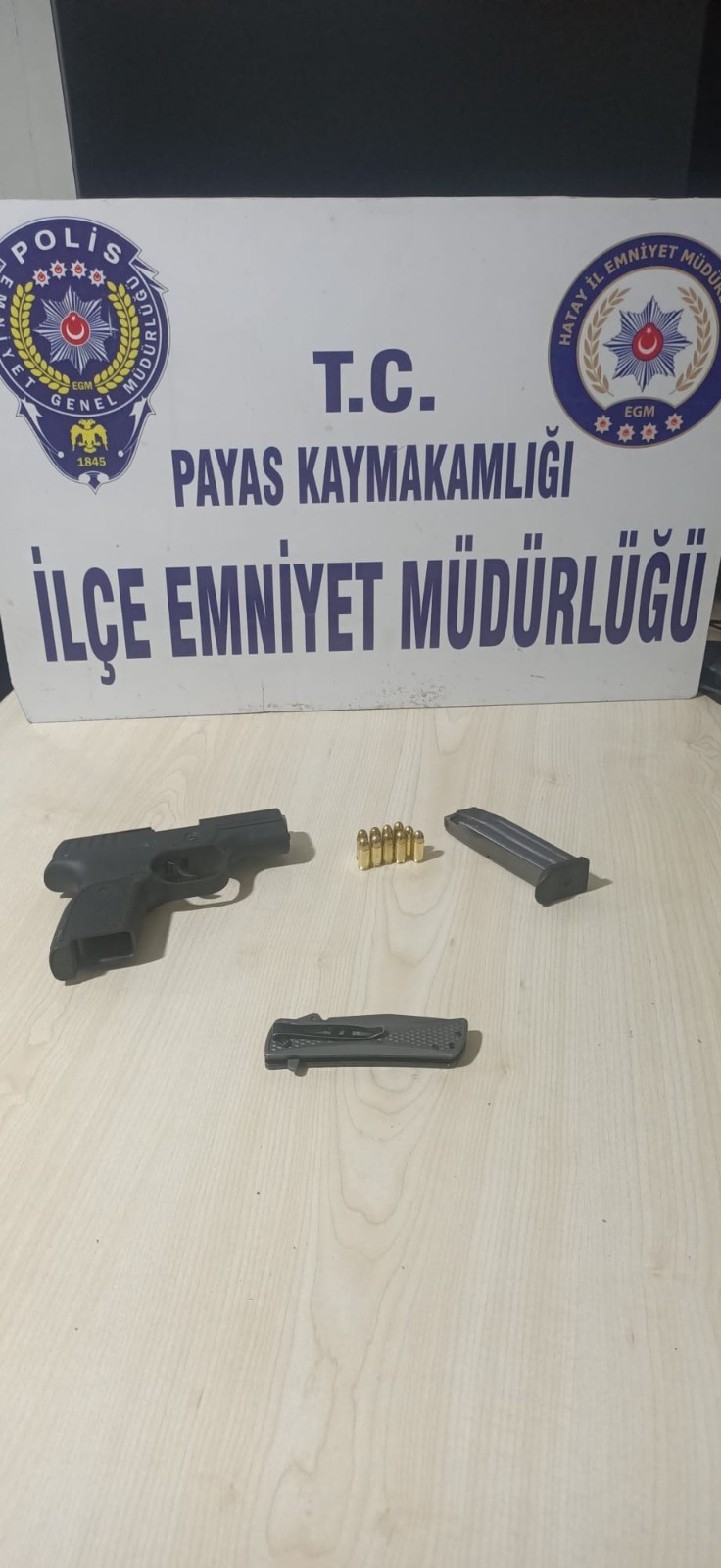Hatay Emniyet Müdürlüğü ekipleri tarafından yürütülen çalışmalar neticesinde, hakkında kesinleşmiş