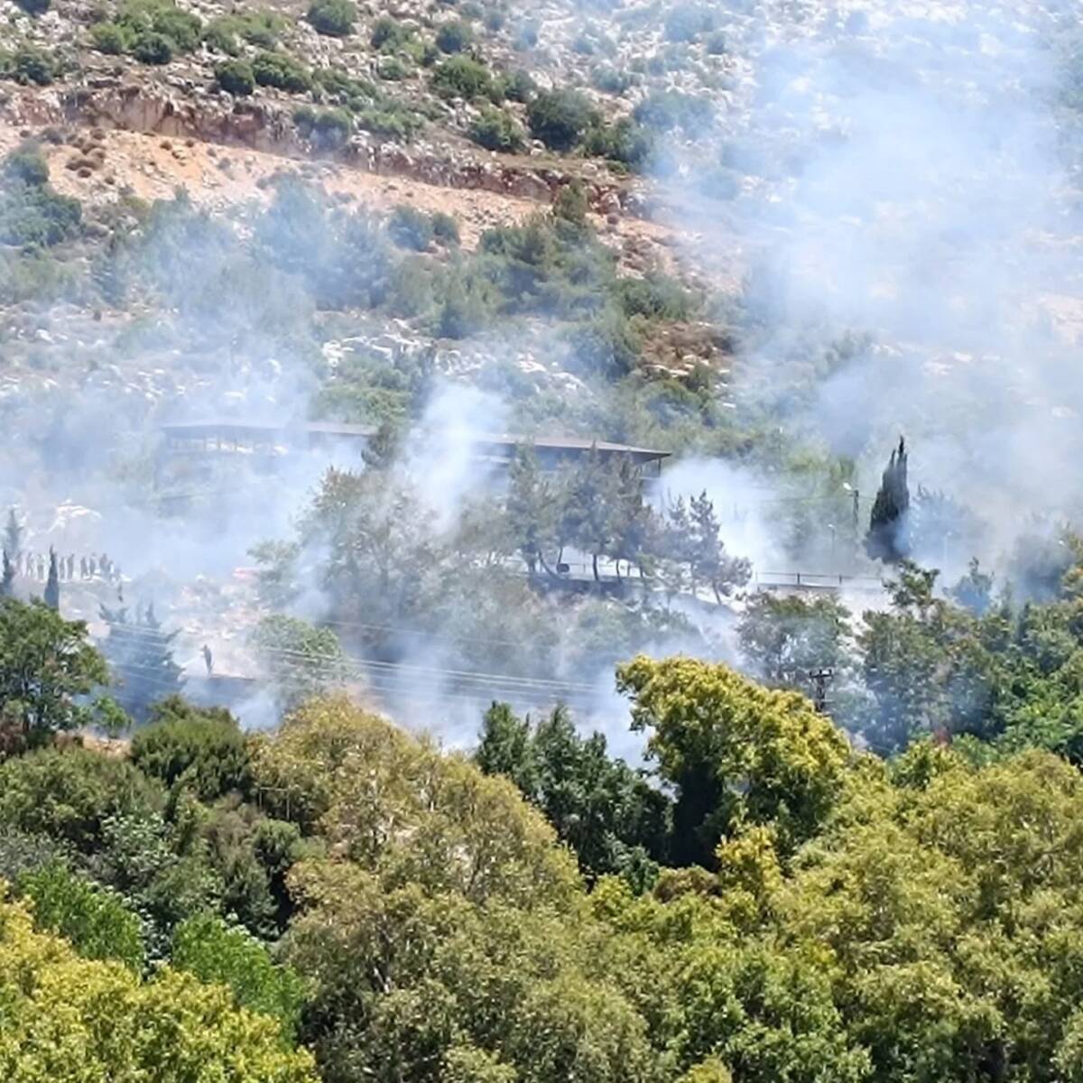 Hatay’da eş zamanlı olarak birden fazla noktada çıkan orman yangınları
